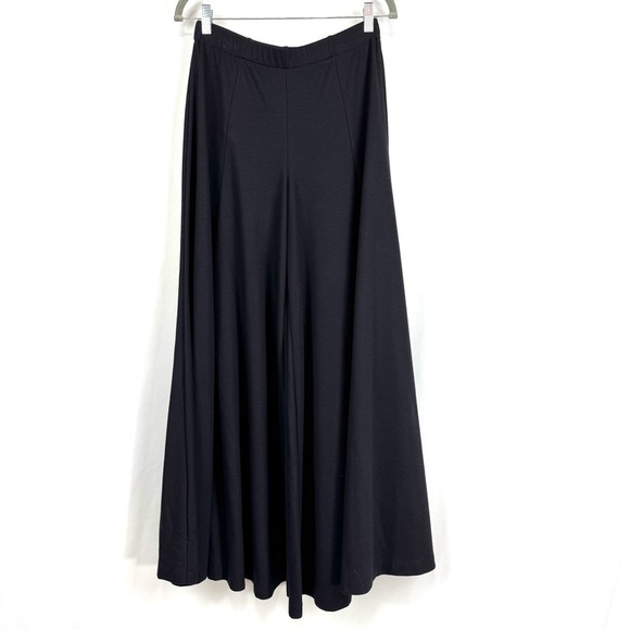 Candiss Cole Designs Women’s Small Black Wide Leg Drapey Pants Pull On Bottoms - Picture 1 of 10